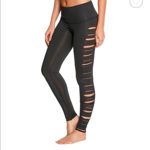 Side slit leggings